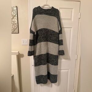 Dressed In LALA Women’s Long Sleeve Knit Sweater Dress Size S/M